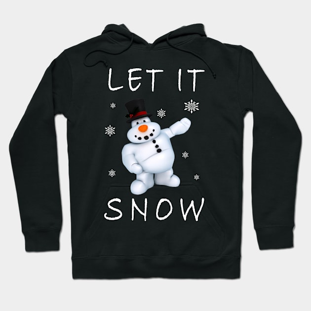 Let It Snow Hoodie by Happysphinx